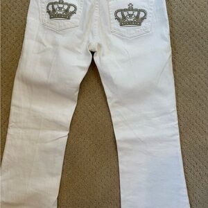 Rock & Republic Women's Boot Cut Jeans - White